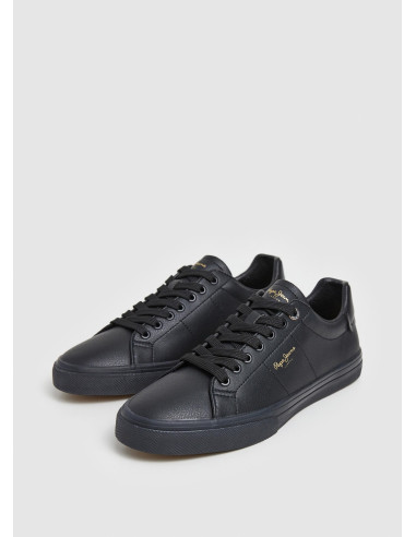 PEPE JEANS - Zapatilla canvax negro - PMS31059