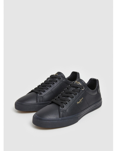 PEPE JEANS - Zapatilla canvax negro - PMS31059
