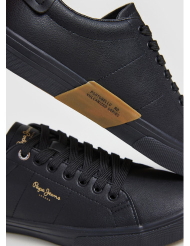 PEPE JEANS - Zapatilla canvax negro - PMS31059