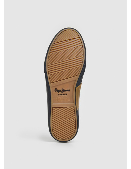 PEPE JEANS - Zapatilla canvax negro - PMS31059