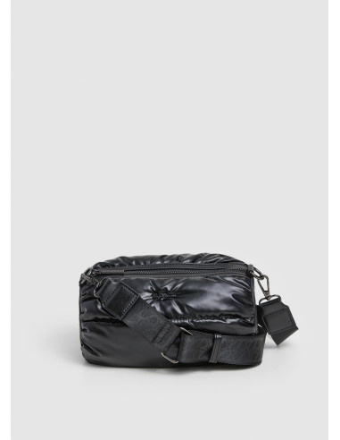 PEPE JEANS - Bolso acolchado negro -  PLO31580