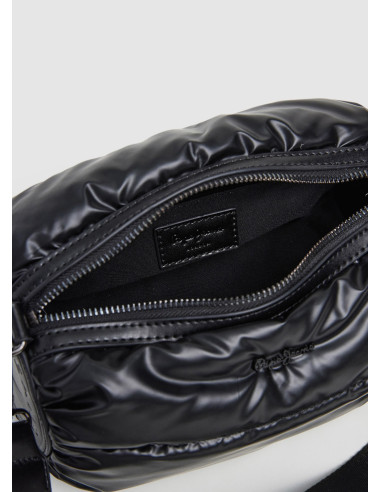 PEPE JEANS - Bolso acolchado negro -  PLO31580