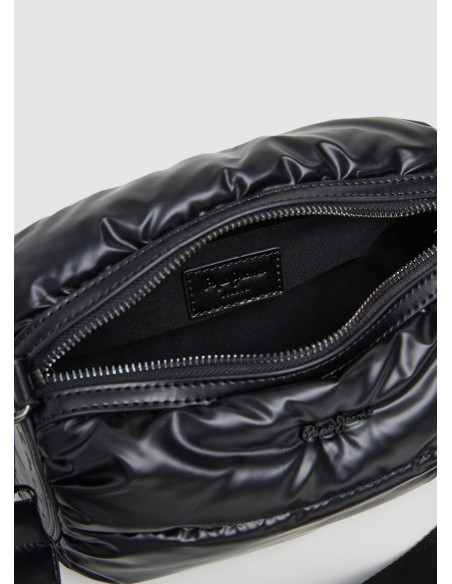 PEPE JEANS - Bolso acolchado negro -  PLO31580