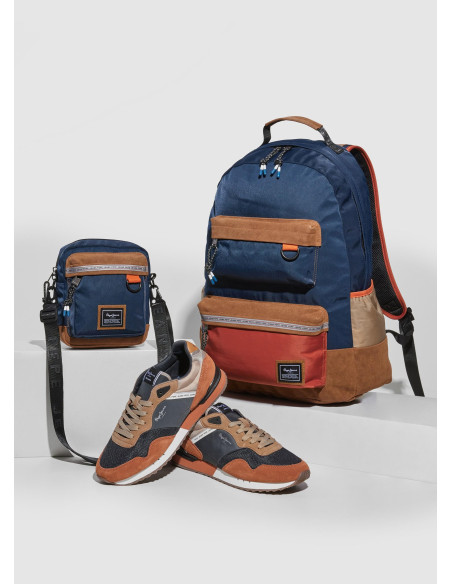 PEPE JEANS - Mochila azul combinada - PMO30849