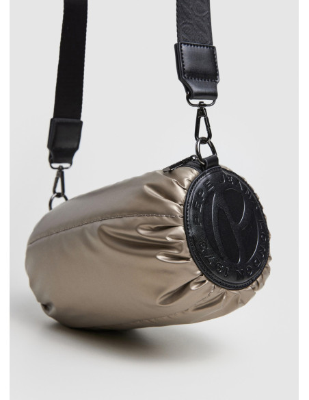 PEPE JEANS - Bolso acolchado taupe - PLO31580