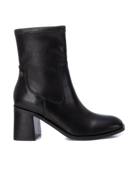 XTI - Botin negro elastico tacon - 143421