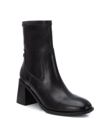 XTI - Botin negro elastico tacon - 143421