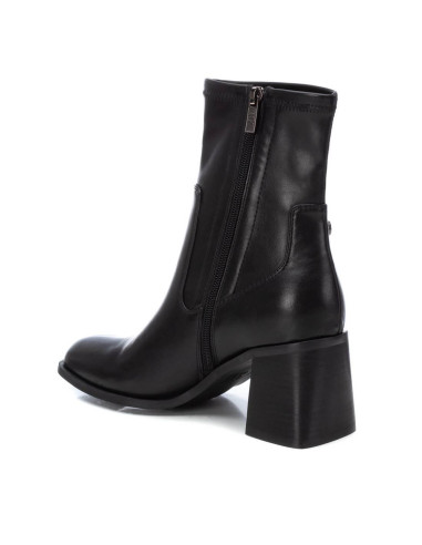 XTI - Botin negro elastico tacon - 143421