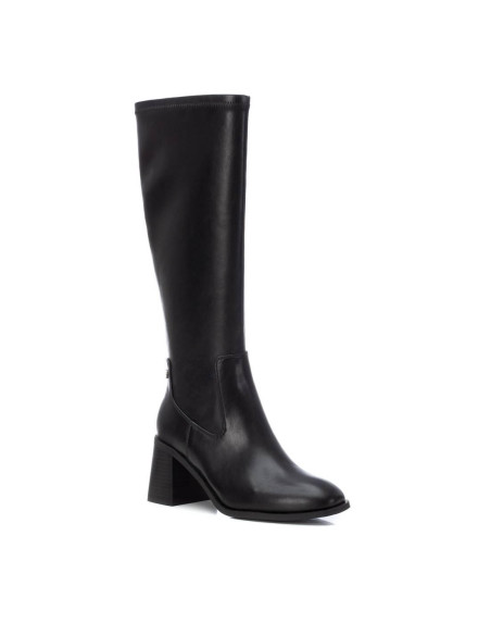 XTI - Bota alta negro tacon -143422