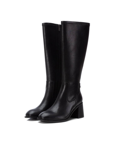 XTI - Bota alta negro tacon -143422