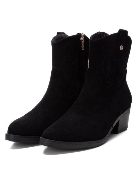 XTI - Botin campero negro - 143533