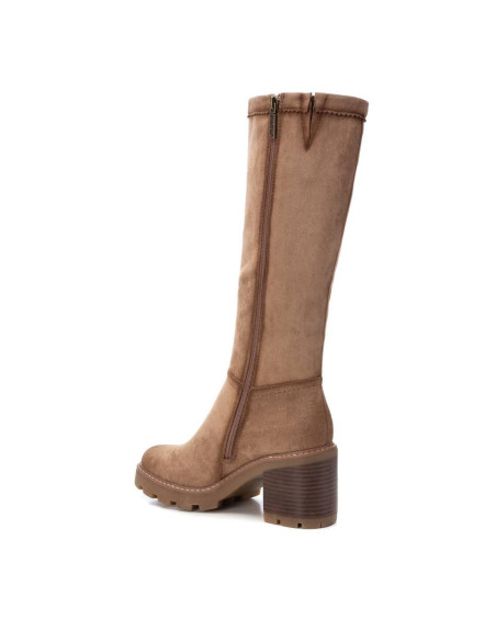 REFRESH - Bota alta antelina taupe - 172123