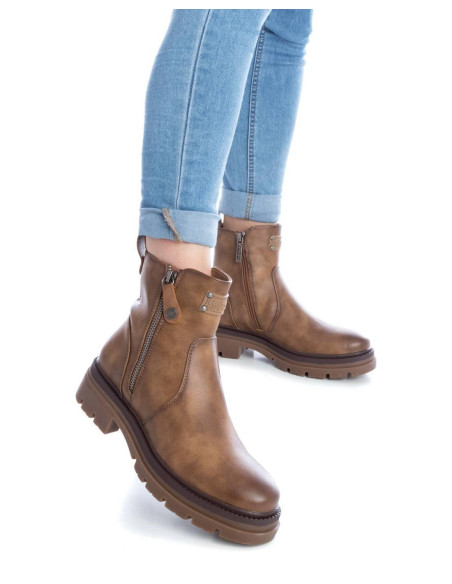 REFRESH - Botin motorista taupe - 172002