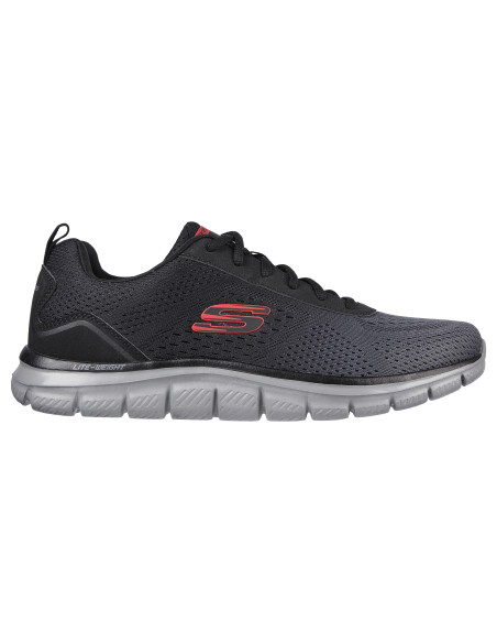 skechers - zapatilla combi negro - 232399