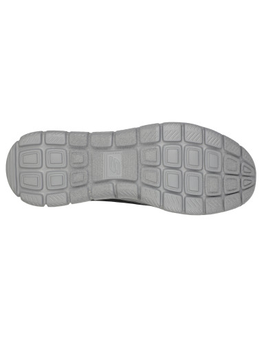 skechers - zapatilla combi negro - 232399