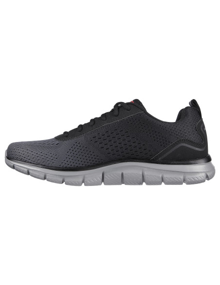 skechers - zapatilla combi negro - 232399