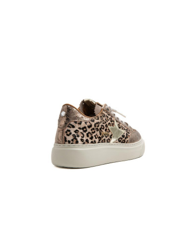 CETTI - Tennis piel animal print - C-1320
