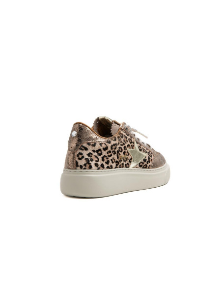 CETTI - Tennis piel animal print - C-1320