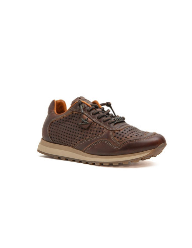 CETTI -Zapatilla piel moka - C848