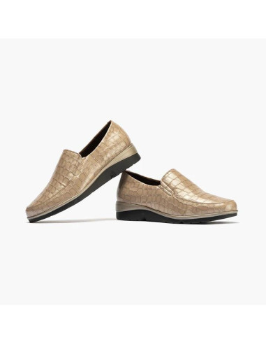 pitillos - Mocasin coco piedra - 10003