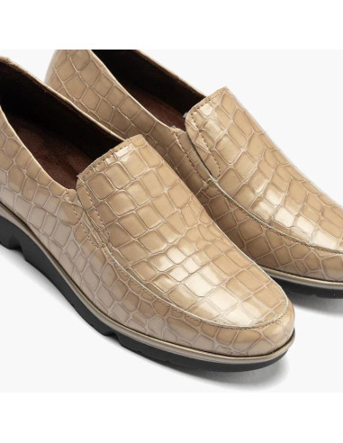 pitillos - Mocasin coco piedra - 10003