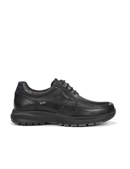 FLUCHOS -Zapato negro piel cordon -  F2065
