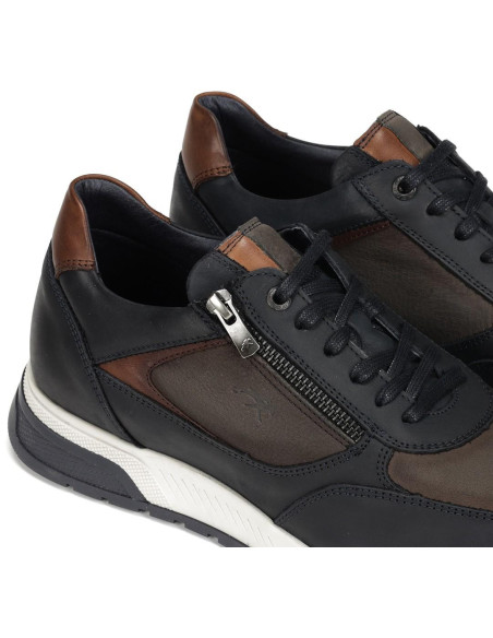FLUCHOS - Zapato cremallera marino - F1603