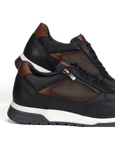 FLUCHOS - Zapato cremallera marino - F1603