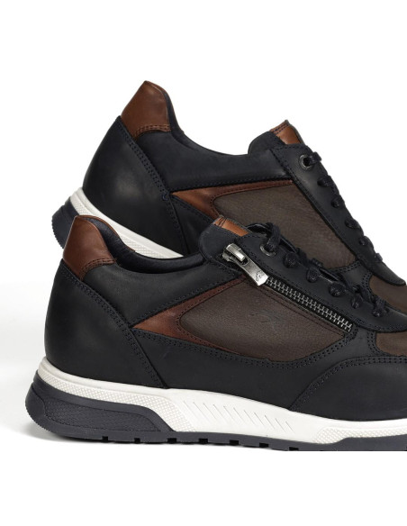 FLUCHOS - Zapato cremallera marino - F1603