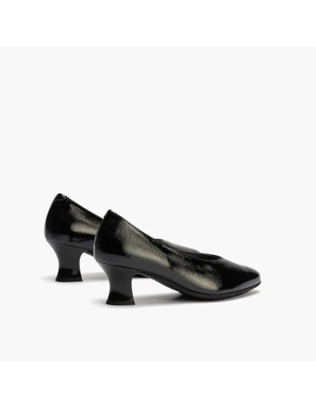 PITILLOS - Salon negro tacon bajo - 10152