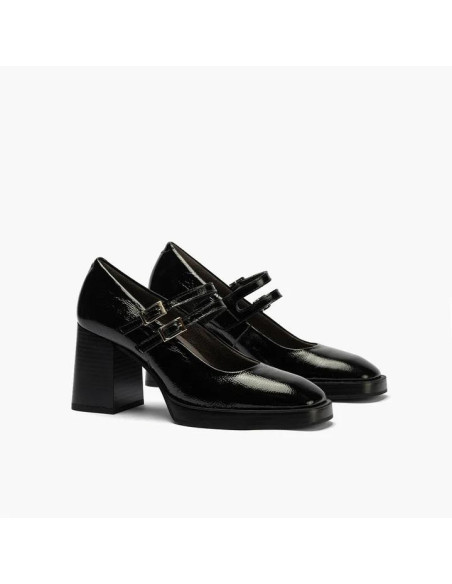 pitillos - zapato negro hebillas - 10195