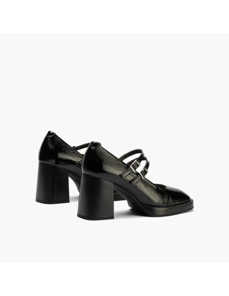 pitillos - zapato negro hebillas - 10195