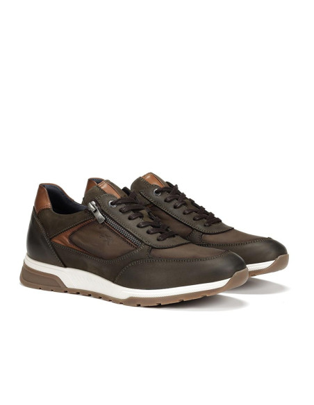 FLUCHos- Zapato kaki con cremallera - F1603