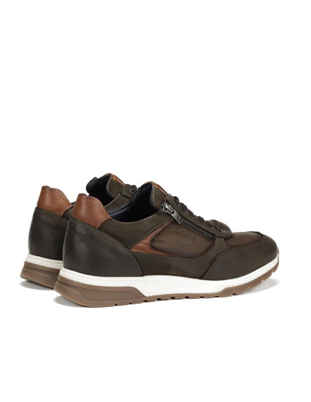 FLUCHos- Zapato kaki con cremallera - F1603