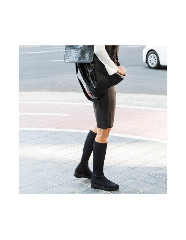 PAULA urban - Bota lycra negro - 19-857
