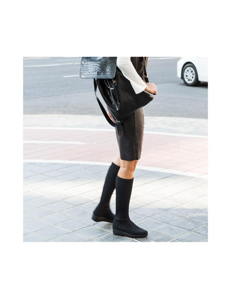 PAULA urban - Bota lycra negro - 19-857