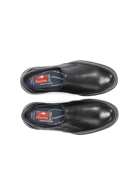 FLUCHOS - Zapato piel negro - F0249