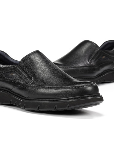 FLUCHOS - Zapato piel negro - F0249