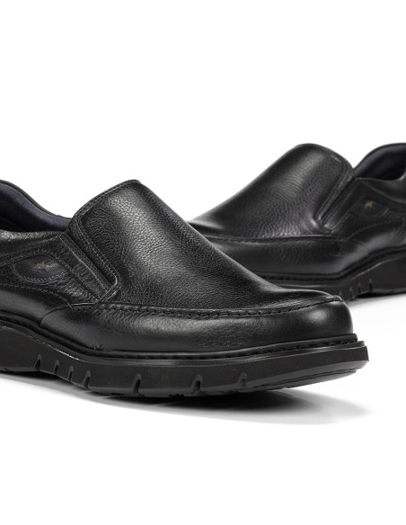 FLUCHOS - Zapato piel negro - F0249