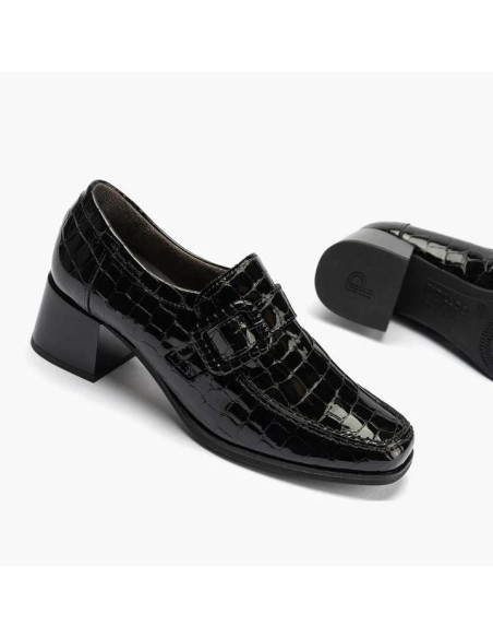 PITILLOS - zapato Abotinado piel negro - 10121