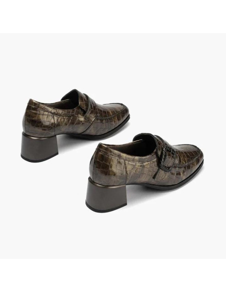 PITILLOS - Zapato abotinado piel humo - 10121